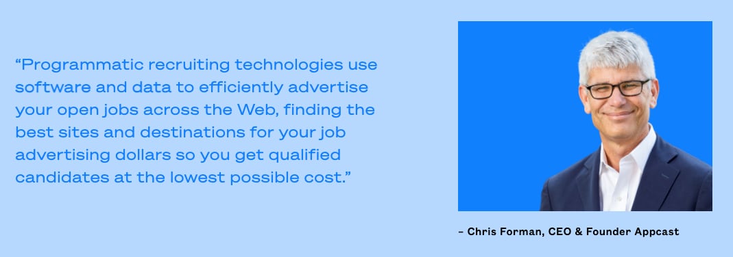 What is Programmatic? Chris Forman Quote