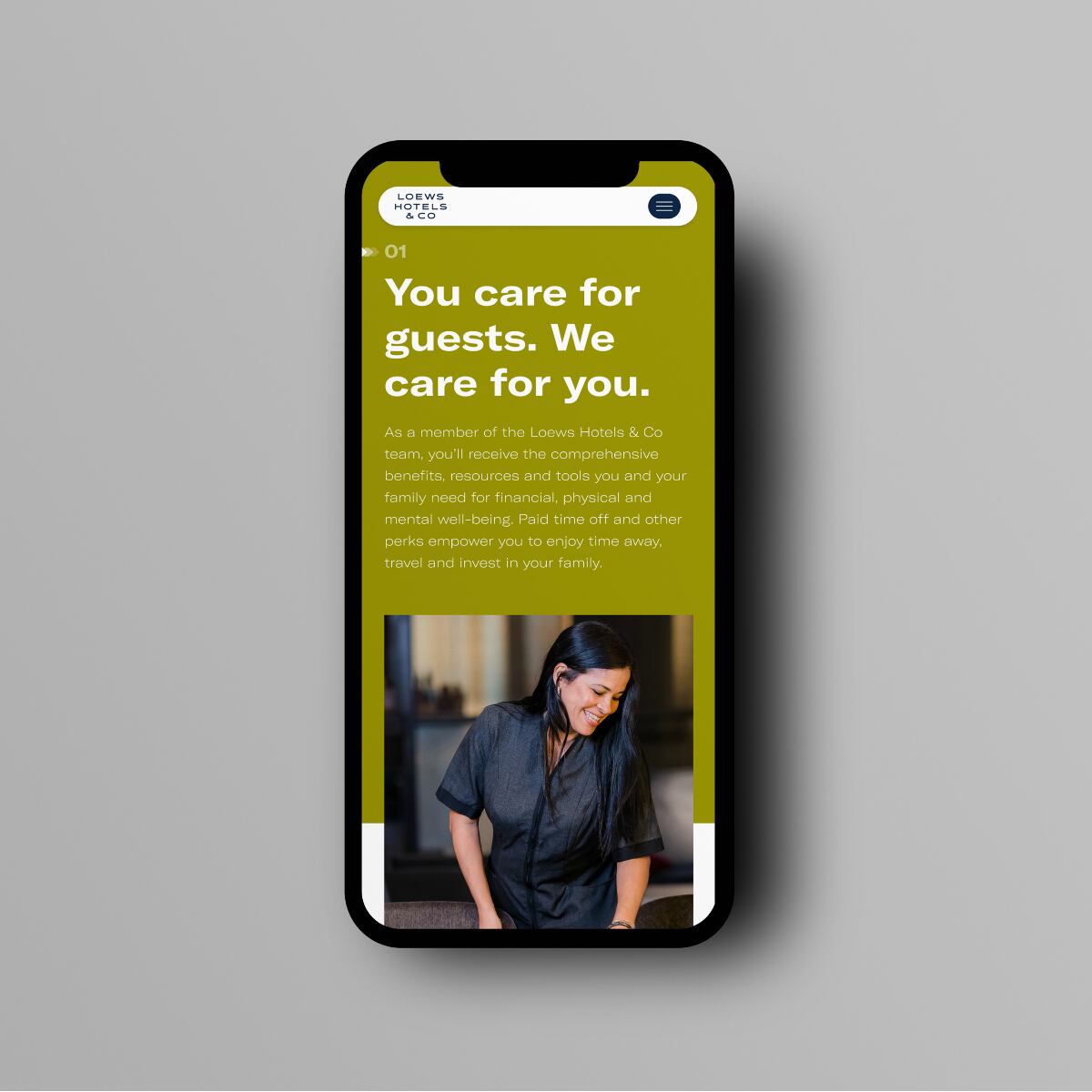 Appcast Brand and Creative career site for Loews Hotels